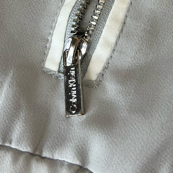 Women's Gray Bomber Jacket - Picture 13 of 13